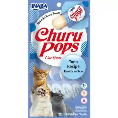 Churu Pops Para Gato Atun X 4 Und