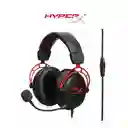 Hyperx Headset Audifonos Gamercloud Alpha Black Y Red