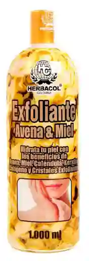 HERBACOL Exfoliante Avena & Miel 1000Ml