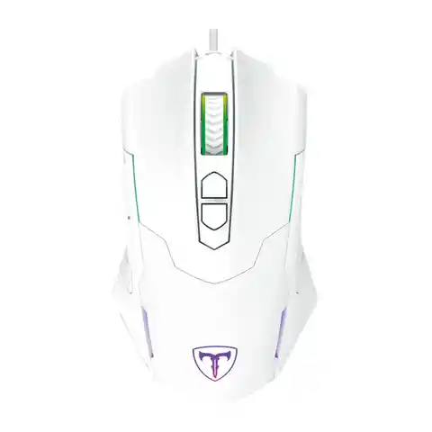 Rgb Mouse Gamer T-Dagger T-Tgm206 Beifadierusb Pc 7200 Dpi White