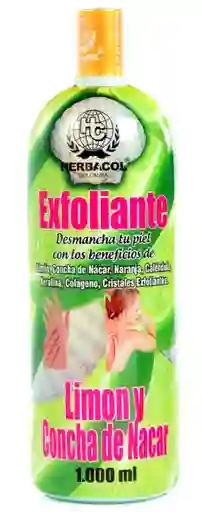 Nacar Herbacol Exfoliante Limon Y Concha De1000Ml