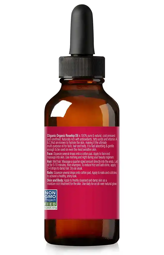 Rosa Mosqueta Aceite Cliganic Esencial Organico