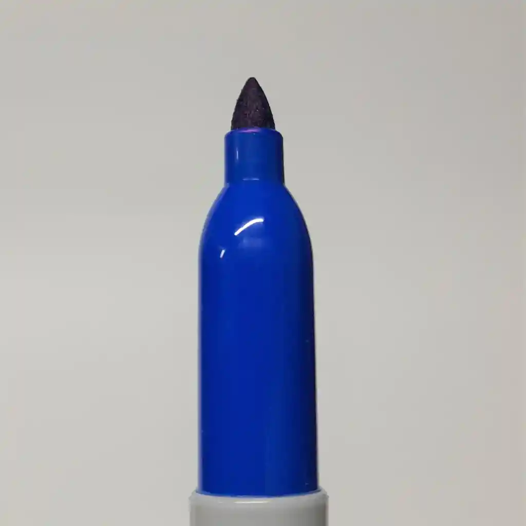 Sharpie Doble Punta Azul