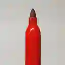 Sharpie Doble Punta Rojo