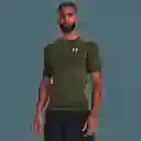 Under Armour Camiseta Hg Armour Comp Ss Hombre Verde Talla SM