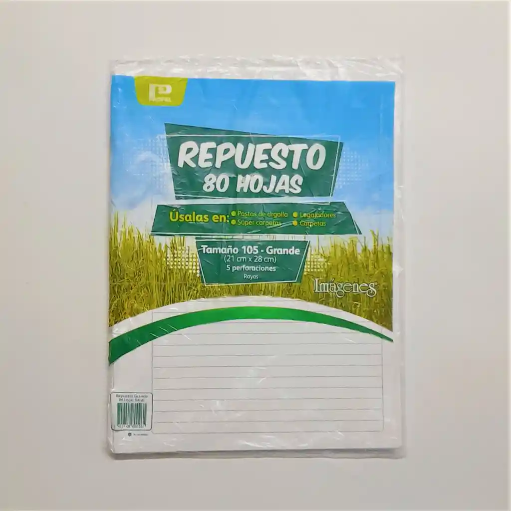 Repuesto Folder Rayado