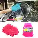 Guante Microfibra Lavar Carros Autos Motas Limpieza