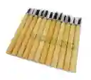 Gubias Pequeñas Para Madera Juego X 12pc