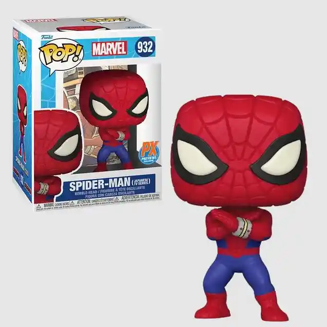 Funko Pop Spiderman Japanese Tv Series Marvel 932 Px