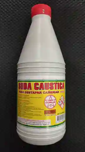 Soda Caustica Liquida 500 Gms