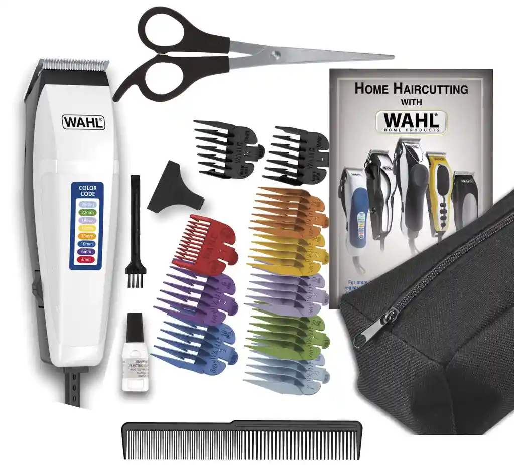 Wahl Maquina Peluquera Color Code 091552708 110V Haircutting Kit 17 Piezas