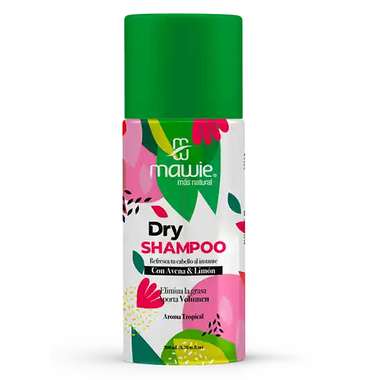 Mawie Shampoo Seco Tapa Verde Avena- Limón