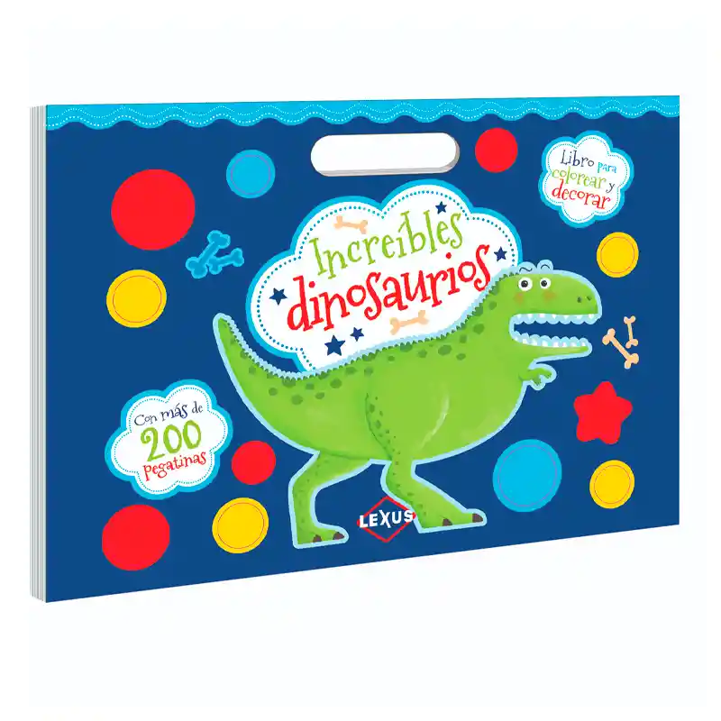 Libro Para Colorear Increibles Dinosaurios