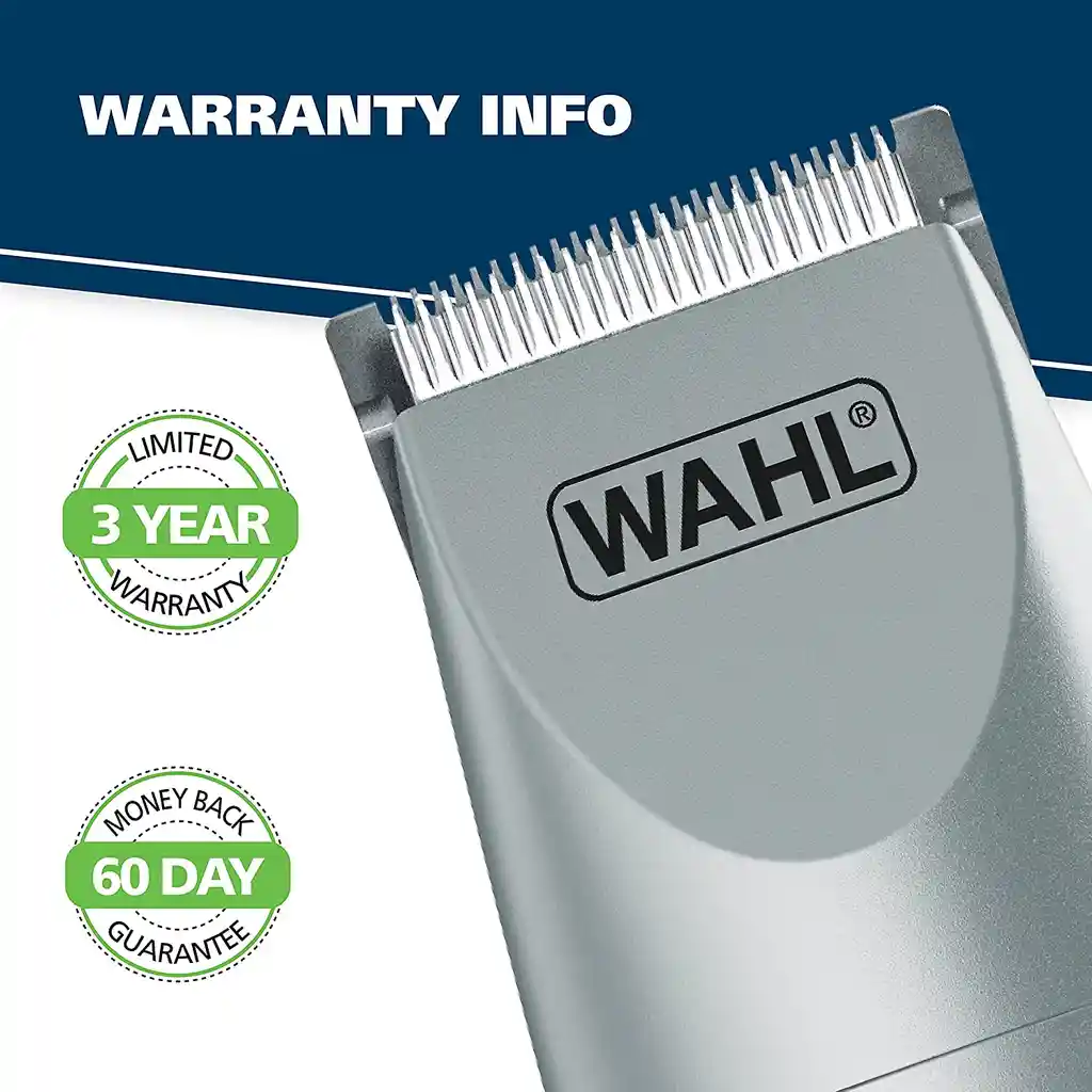 Wahl Maquina De Afeitar Barbera Inalambrica Trimmer 12 Pzs