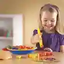 Juego Niños Motricidad Fina Pie De Frutas Colores