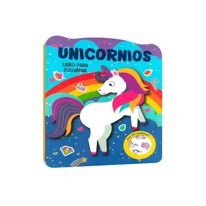 Libro Para Colorear Unicornios 1