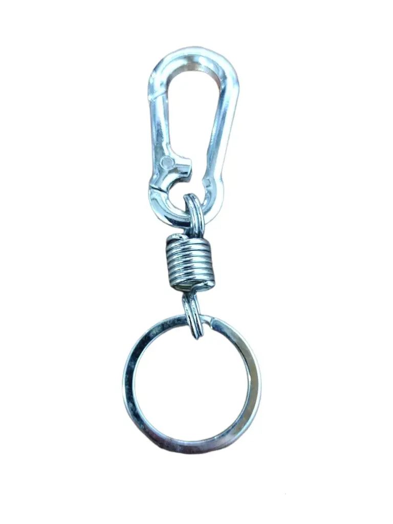 Llavero Tipo Arnes Color Plata