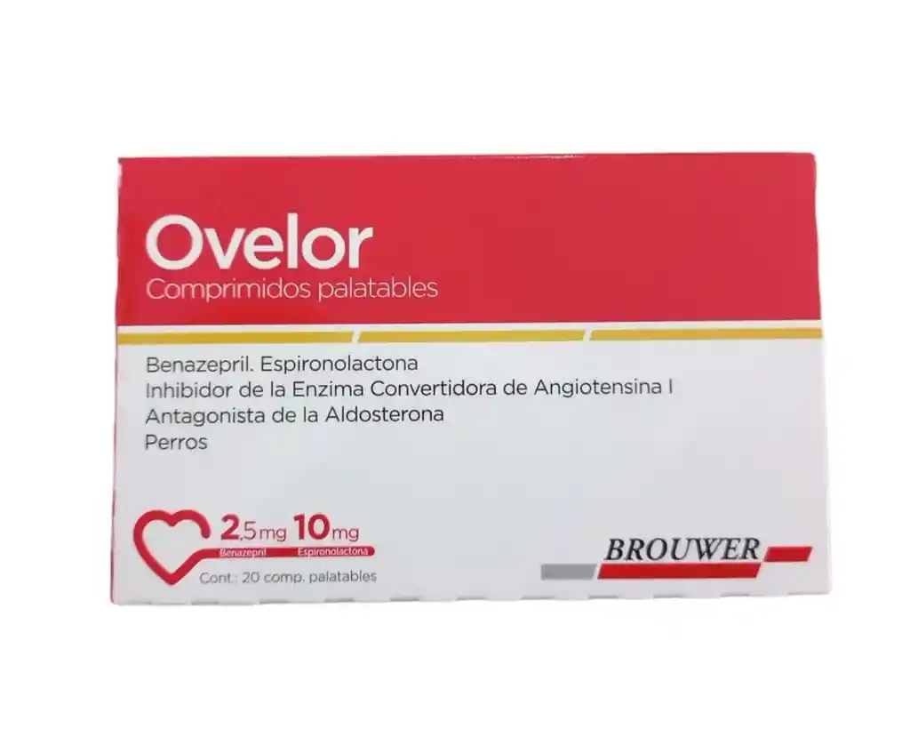 Ovelor 2.5mg X 20 Comprimidos