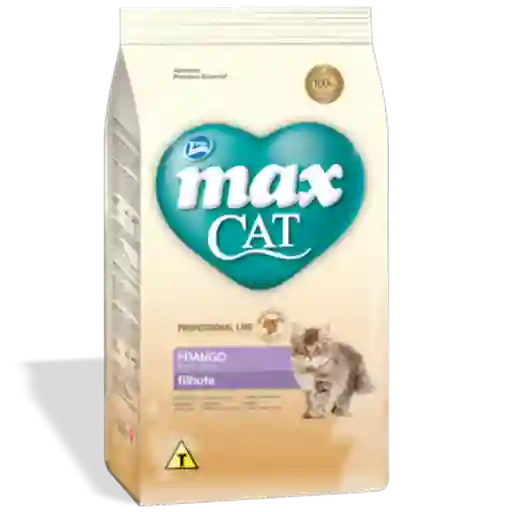 Max Cat P. Line Filhote Frango X 1kg