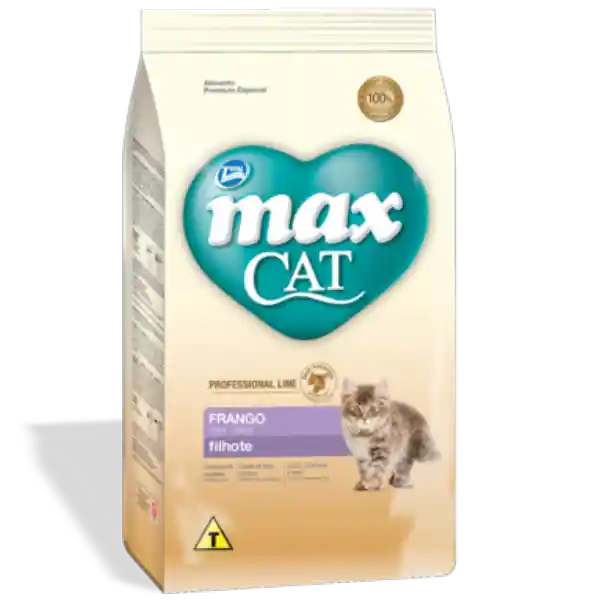 Max Cat P. Line Filhote Frango X 1kg