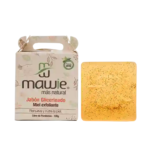 Mawie Jabon Glicerinado Miel Exfoliante