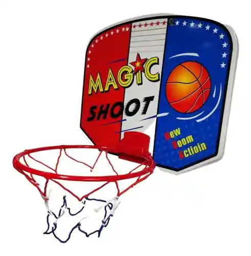 Cancha De Baloncesto Para Pared Con Balon+inflador Incluido