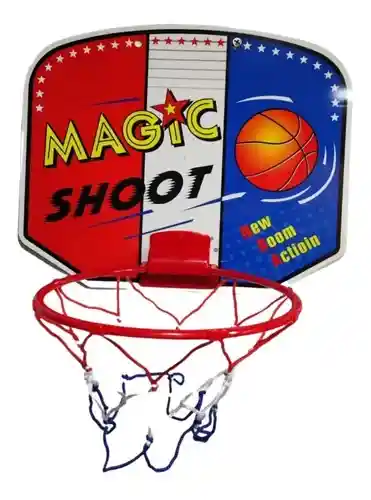 Cancha De Baloncesto Para Pared Con Balon+inflador Incluido