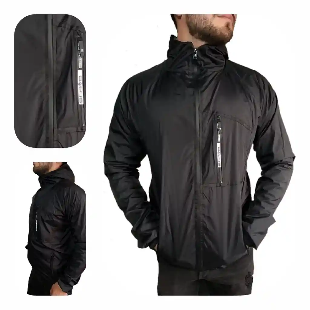 Chaqueta Rompevientos Para Caballero 90% Impermeable Talla Xl