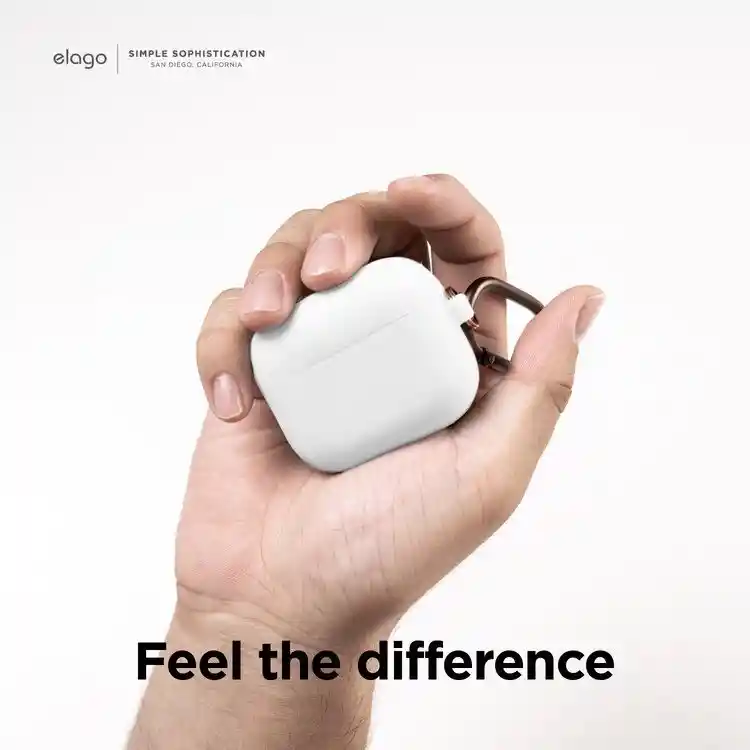 Estuche Para Airpods 3 De Silicona Con Arnes Elago Luminoso