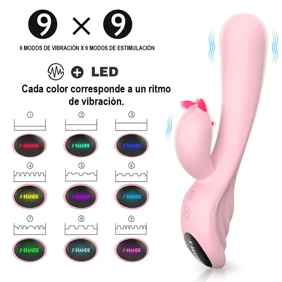 Vibrador Doble Motor Plume