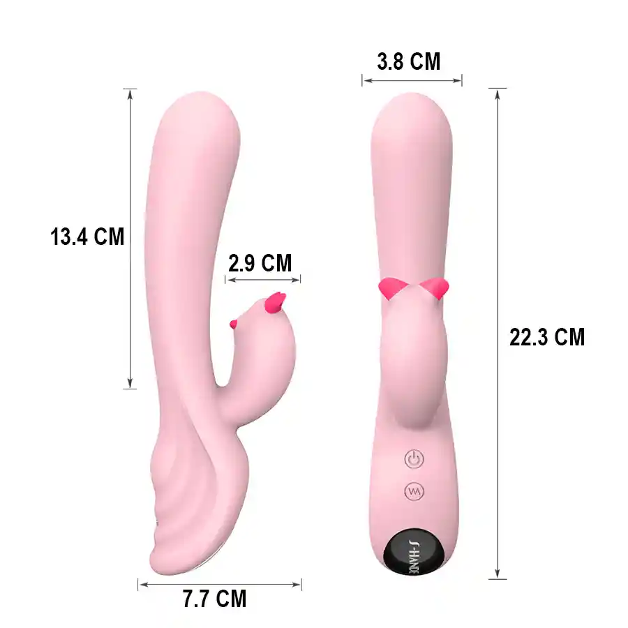 Vibrador Doble Motor Plume