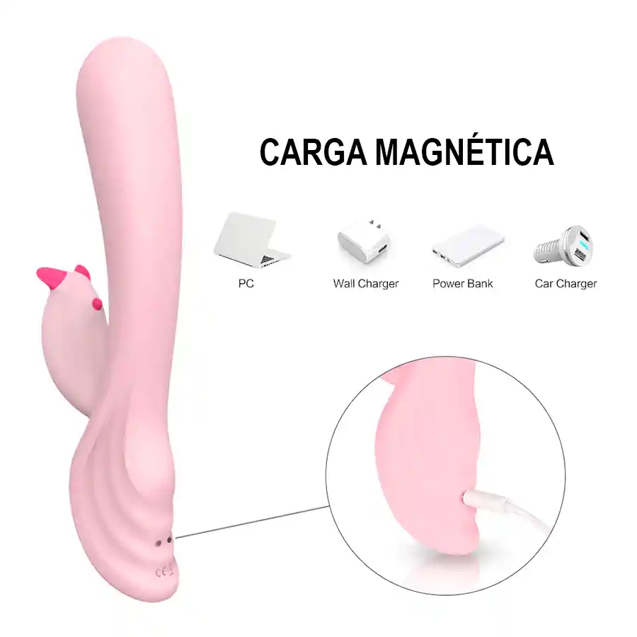 Vibrador Doble Motor Plume