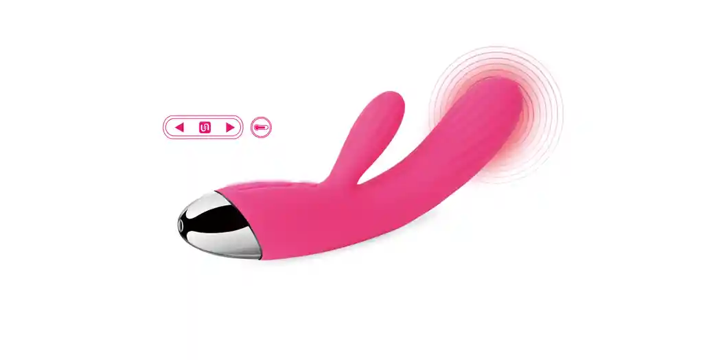 Vibrador Térmico Angel De Doble Estimulación