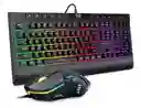 Rgb Combo Diadema Onikuma K8 Camuflada Verde + Teclado + Mouse + Pad Mouse