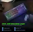 Rgb Combo Diadema Onikuma K8 Camuflada Blanca + Teclado + Mouse + Pad Mouse