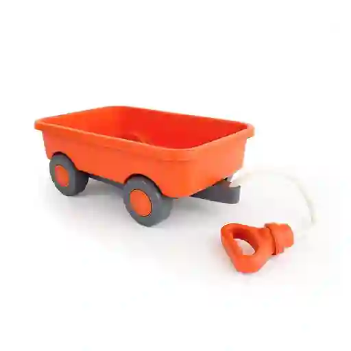 Juego Niños Carreta De Juguete Naranja Niñas