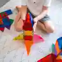 Picasso Tiles Juego Niños Construcción Imanes 32 Piezas