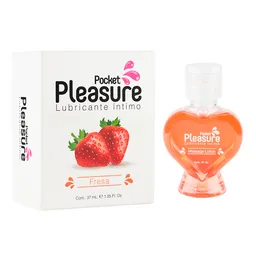 Lubricante Intimo 37 Ml Fresa Pocket Pleasure