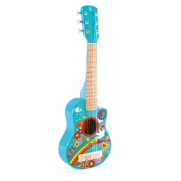 Guitarra Para Niñas Niños Instrumento Musical Azul