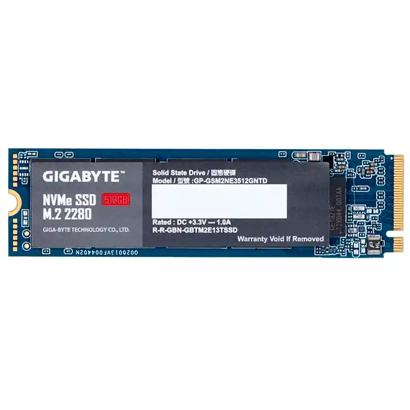 Gigabyte Unidad Solidam.2 Nvme Pcie 512Gb Gen 3X4