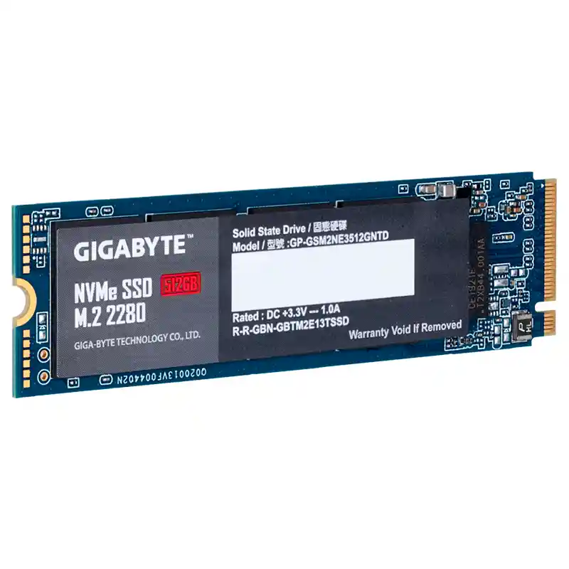 Gigabyte Unidad Solidam.2 Nvme Pcie 512Gb Gen 3X4