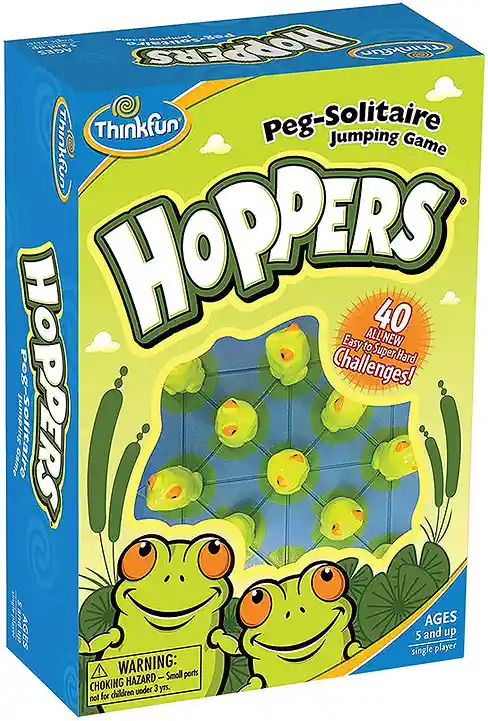 Solitario Juego De Mesa Hoopers Niños Adultos