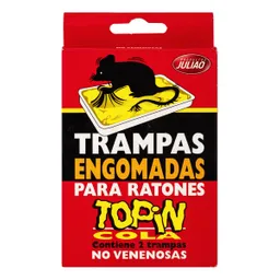 Trampa Engomada Para Ratas Y Ratones Pequeña X 2