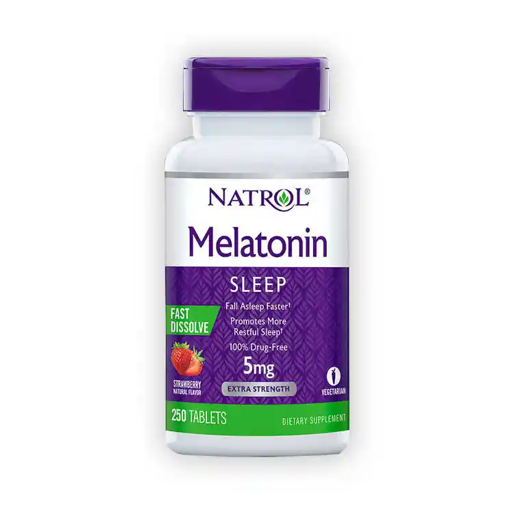 Melatonina Natrol 5mg Rapida Accion 250 Tabletas