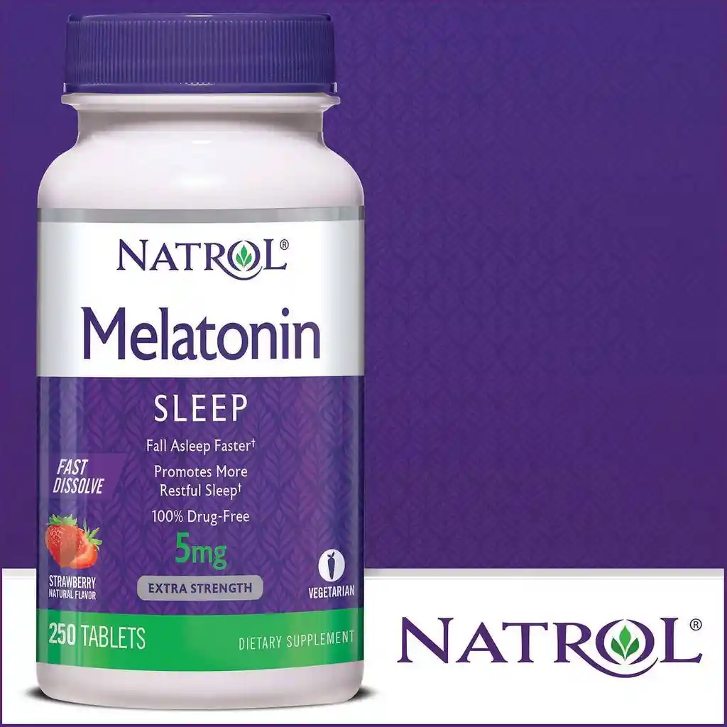 Melatonina Natrol 5mg Rapida Accion 250 Tabletas