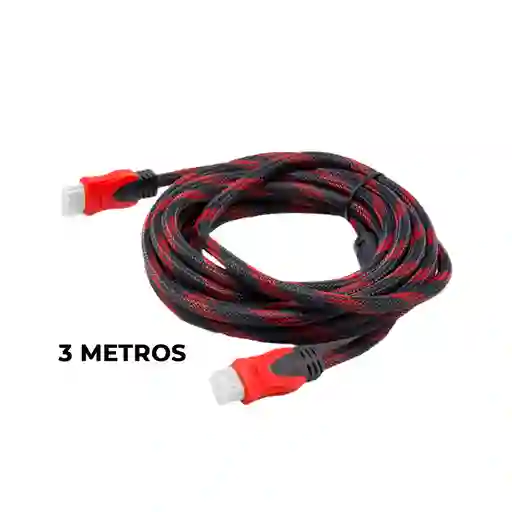 Cable Hdmi Ultra Resistente 3 Metros