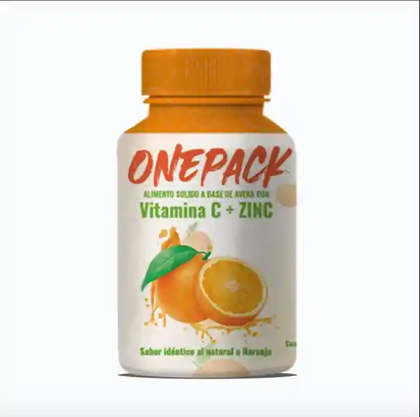 One Pack Vitamina C + Zinc 60 Caps