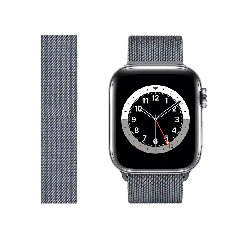 Correa Manilla Metalica Apple Watch 42mm - 44mm - 45mm - 49mm /smartwatch *plata*