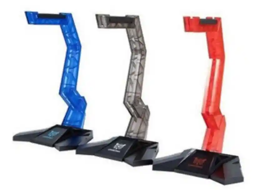 Diadema Onikuma K10pro Negra + Base + Pad Mouse Xl Con Luces
