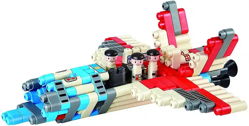 Lego Juego De Construccion Tipocohete Bloques Flexibles Nino